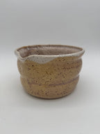 Ceramic large hyacinth speckle matcha bowl A206