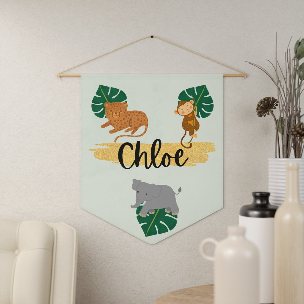Custom Safari Nursery Wall Sign