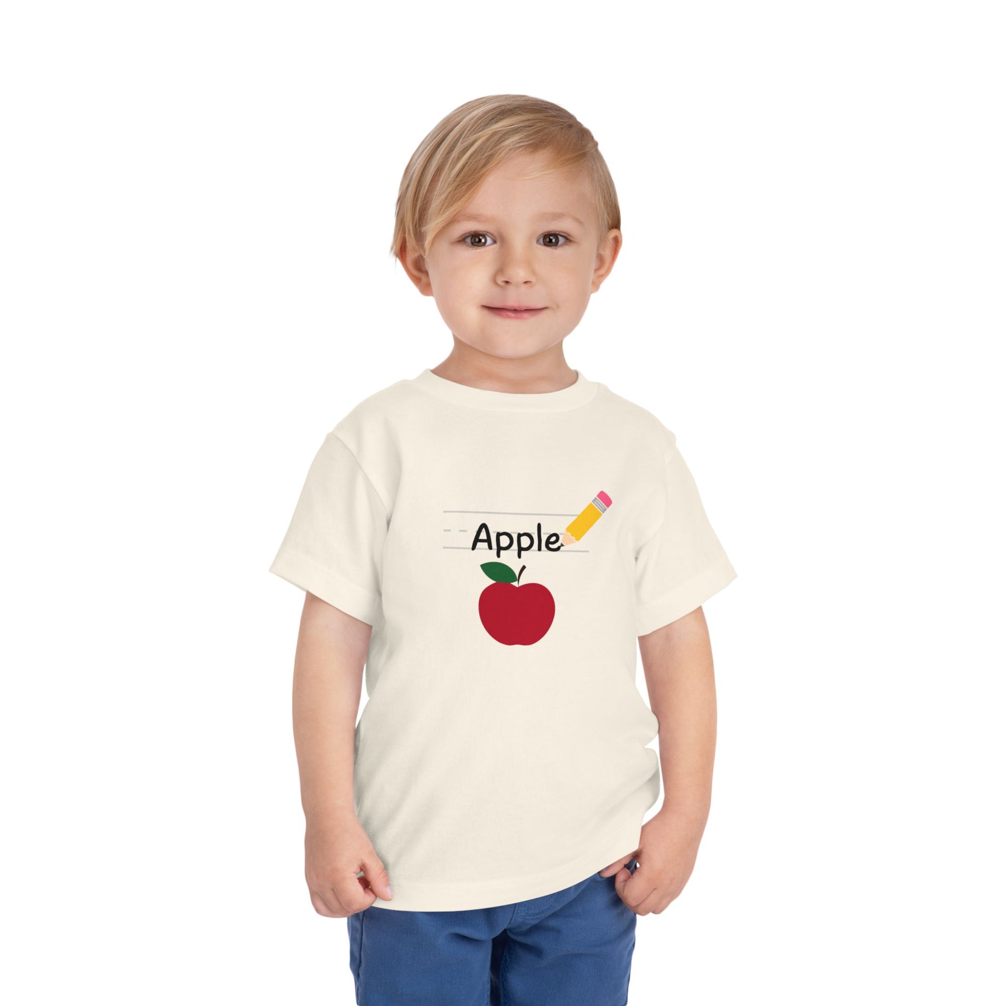 Apple Pencil Toddler Tee Shirt