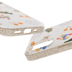 Mexican fiesta Biodegradable Phone Case — Colorful Fiesta Icons Eco iPhone Cover