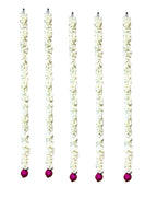 39" Long Lotus Lari, Set of 5 Festive Decor La Vie Bien 39" Long Lotus Lari, Set of 5