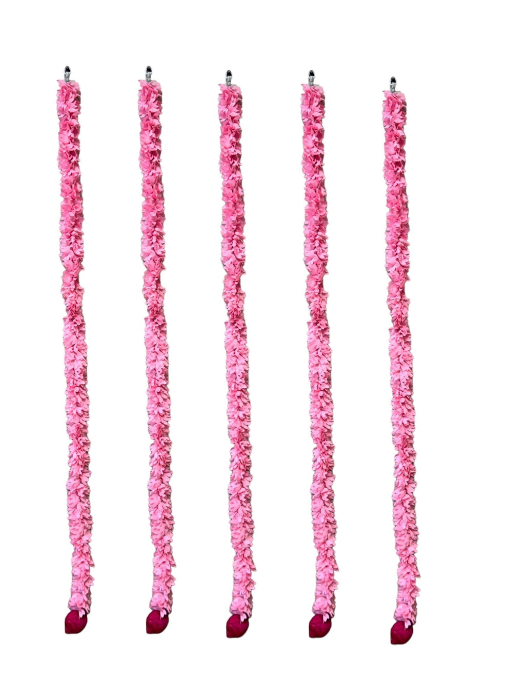 39" Long Lotus Lari, Set of 5 Festive Decor La Vie Bien 39" Long Lotus Lari, Set of 5