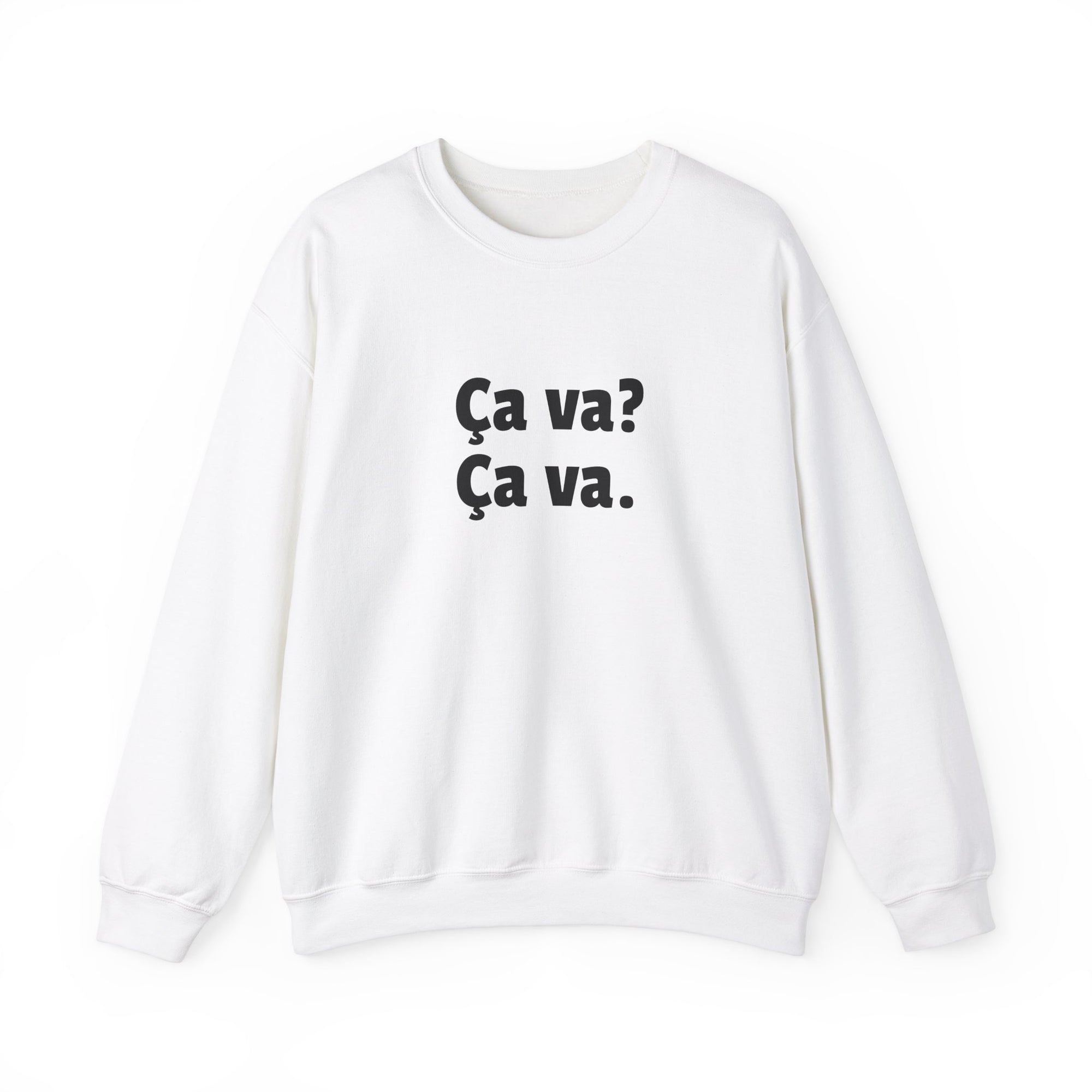 Ca va? Ca va. Unisex Crewneck Sweatshirt