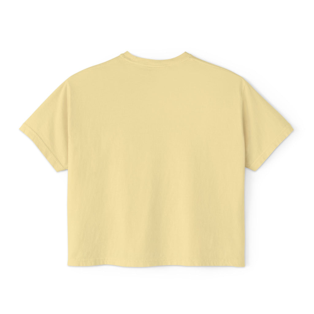 Auf Deutsch bitte Boxy Tee, German Phrase Shirt, Cropped White Tee