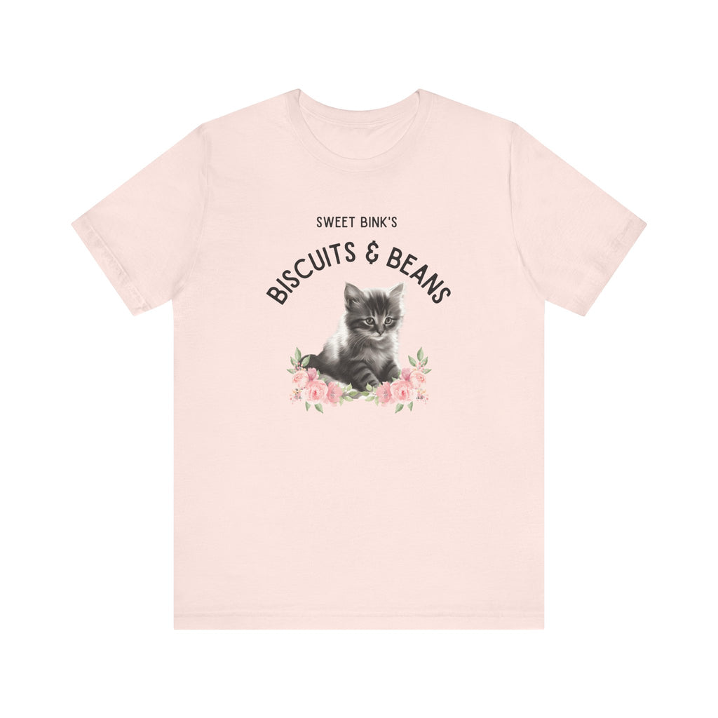 Sweet Bink's Biscuits and Beans cat tee