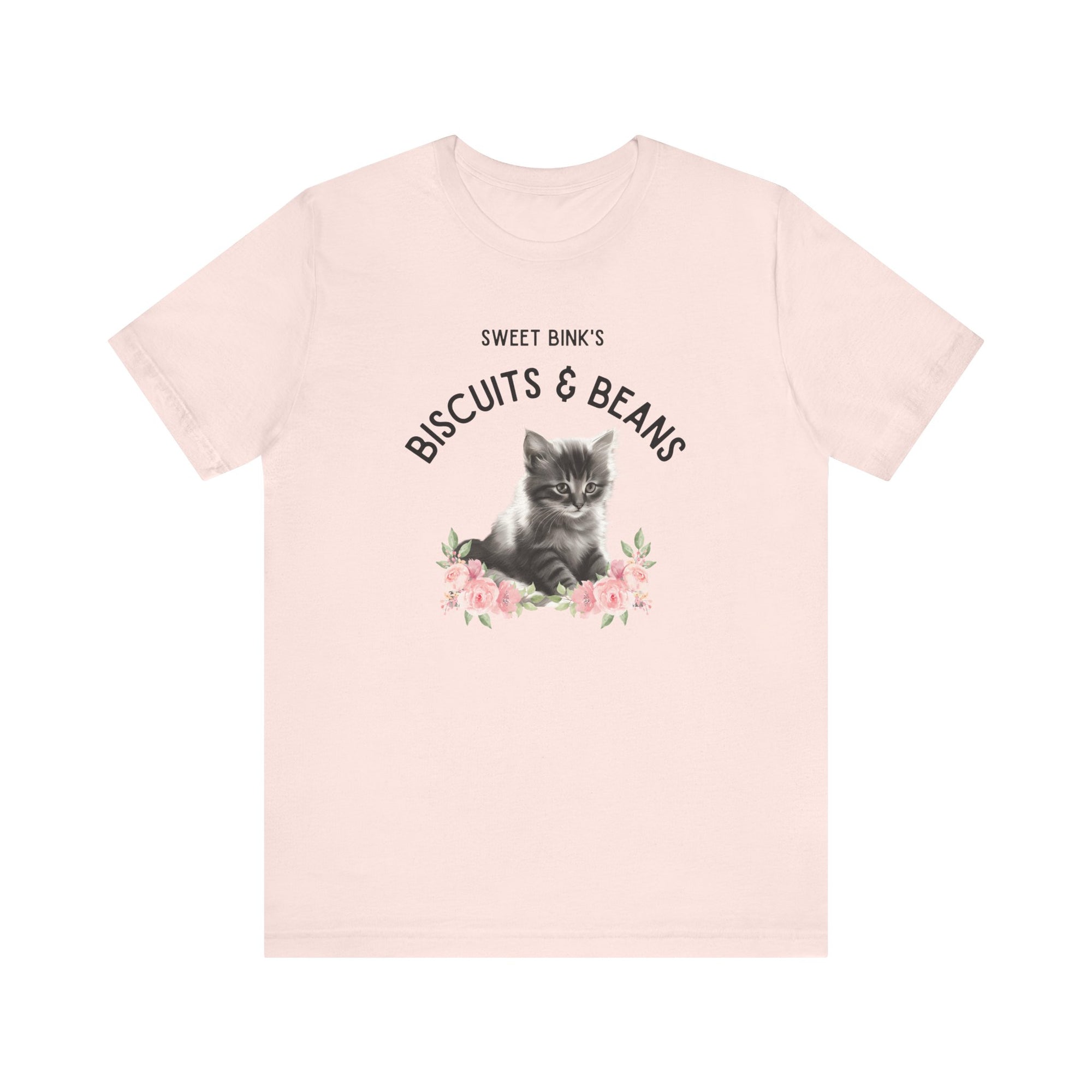 Sweet Bink's Biscuits and Beans cat tee