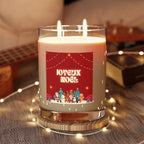 Joyeux Noel French Christmas Candle by Printify