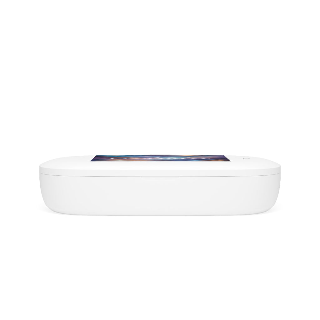 Personalized UV Phone Sanitizer and Wireless Charging Pad