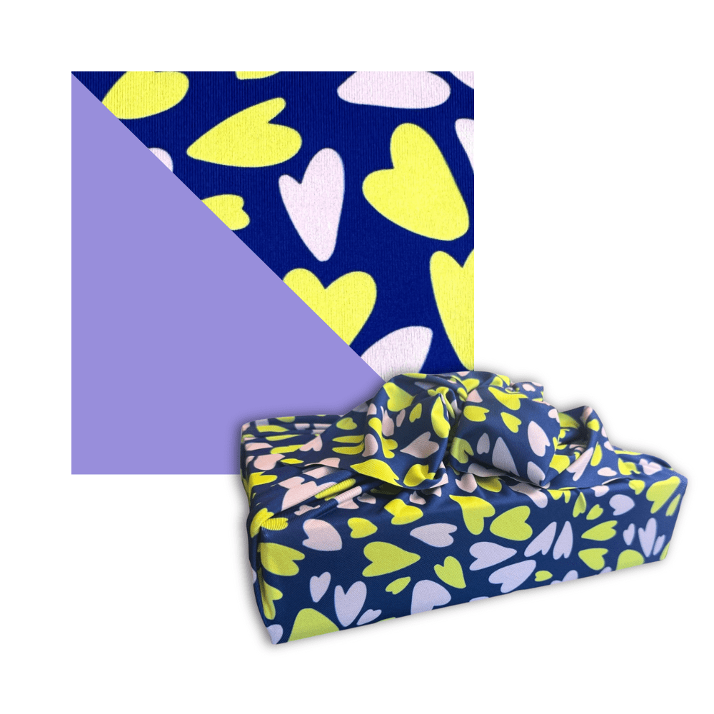 Assorted Set of 9 Reusable Cloth Furoshiki Gift Wrap | All Occasion Collection