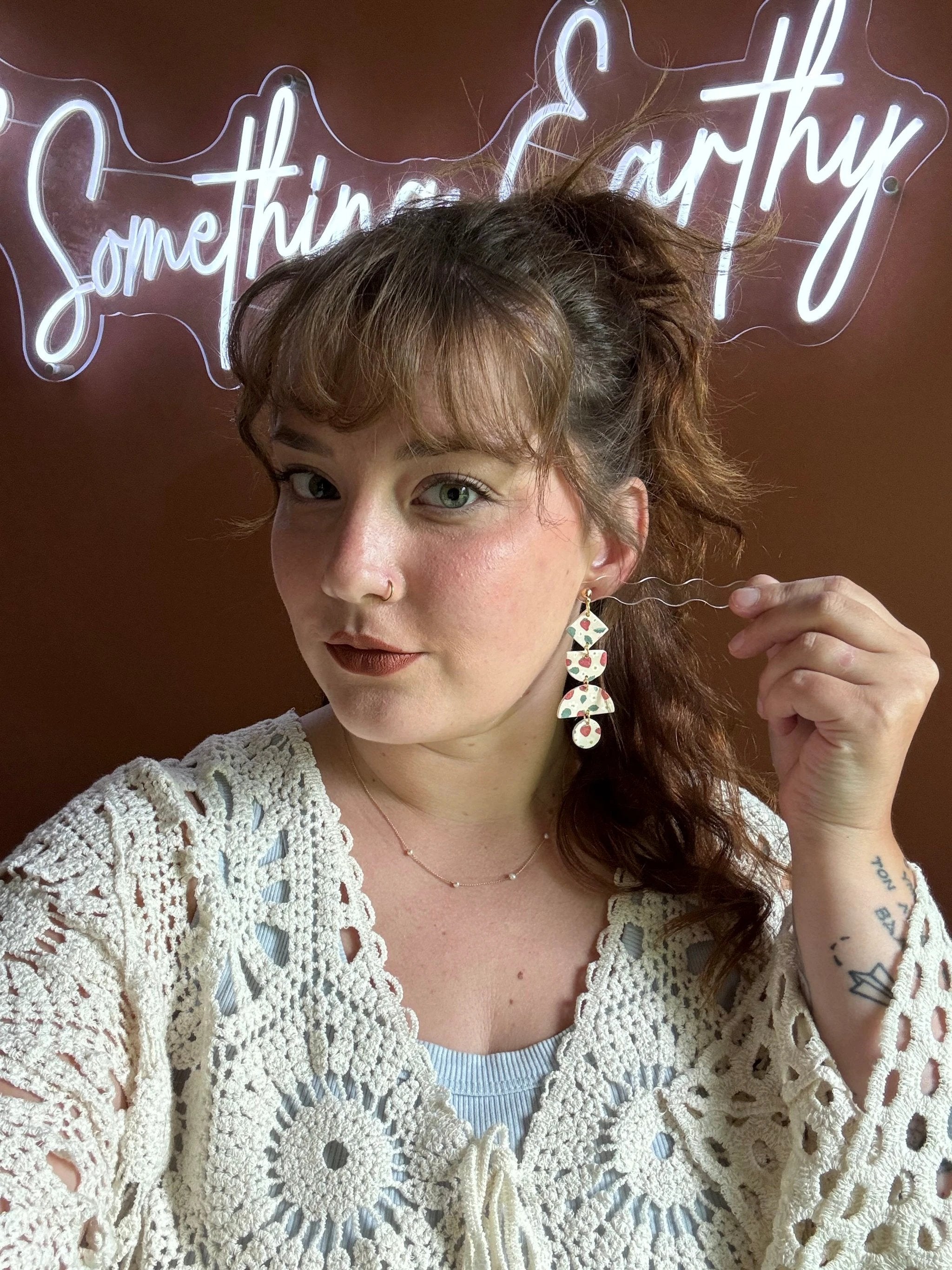 Indie, Strawberry Printed by Shop Something Earthy