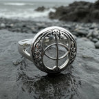 Chalice Well Ring in Sterling Silver