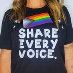 Share Every Voice Classic Tee by Kind Cotton