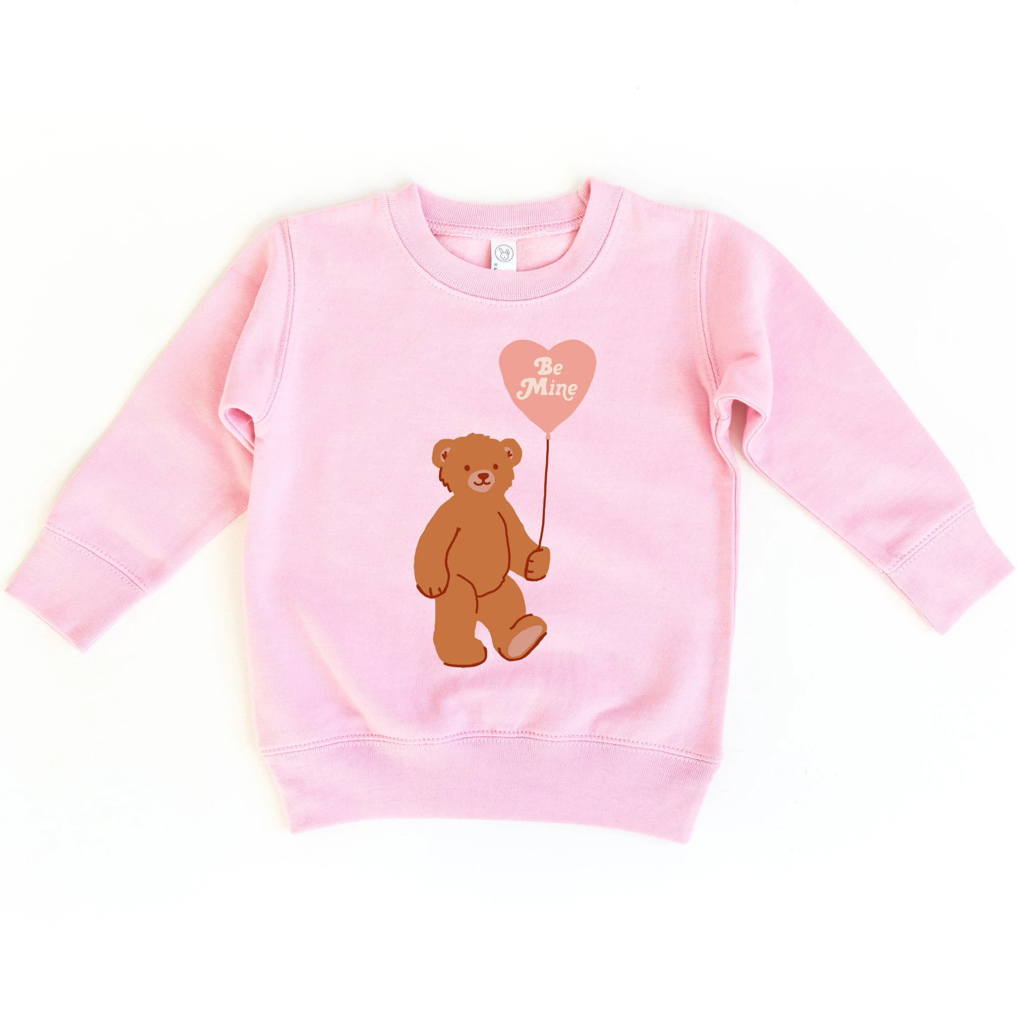 Be Mine Bear toddler and youth Sweater - Valentine's Day collection by Benny and Ray Apparel