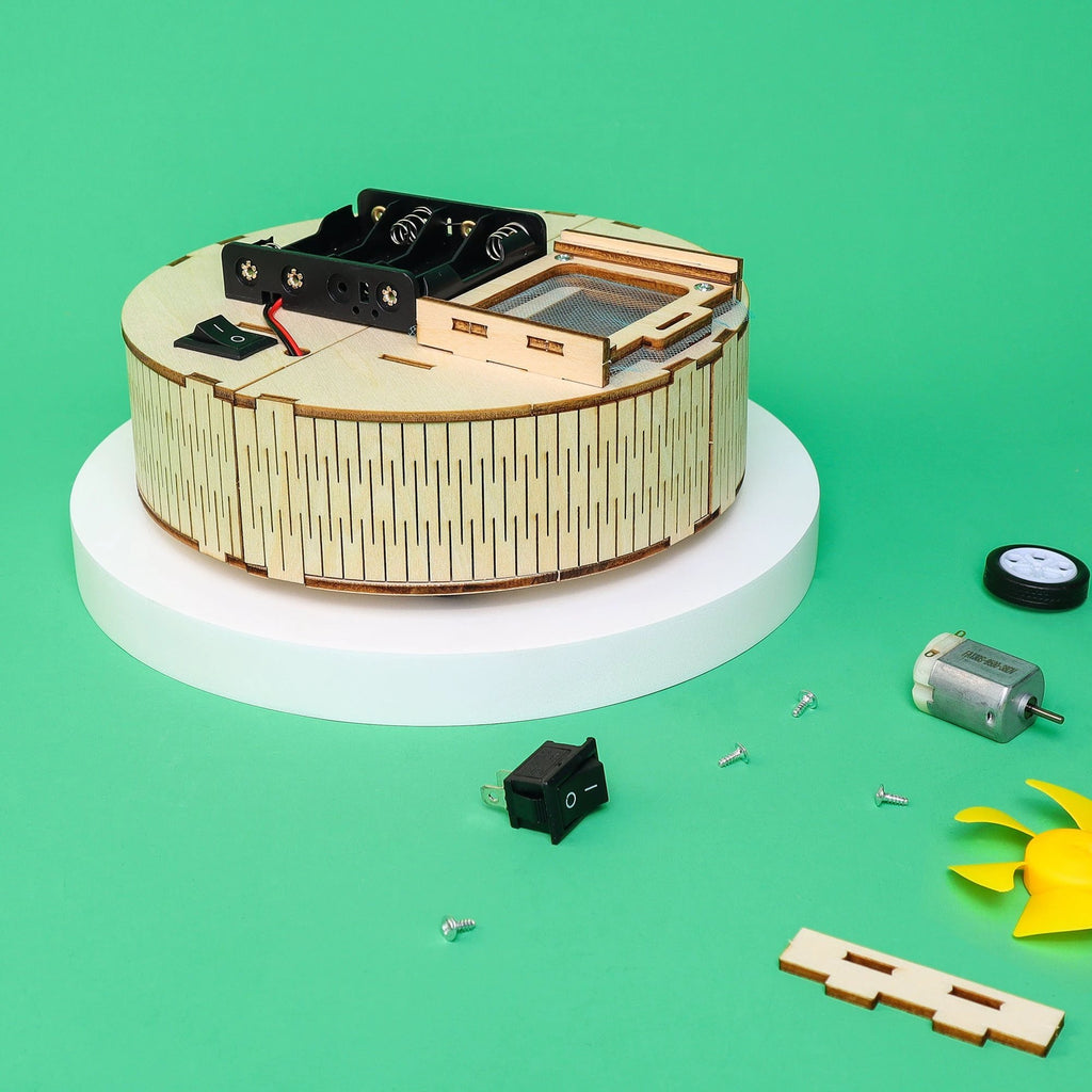 DIY Robot Vacuum Kit – STEM Educational Toy by Kitsville