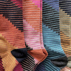 Alpaca Socks - Tetris - Cemento by Ethical Trade Co