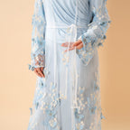 Butterfly Whisper Open Abaya(MOA303)