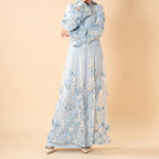 Butterfly Whisper Open Abaya(MOA303)
