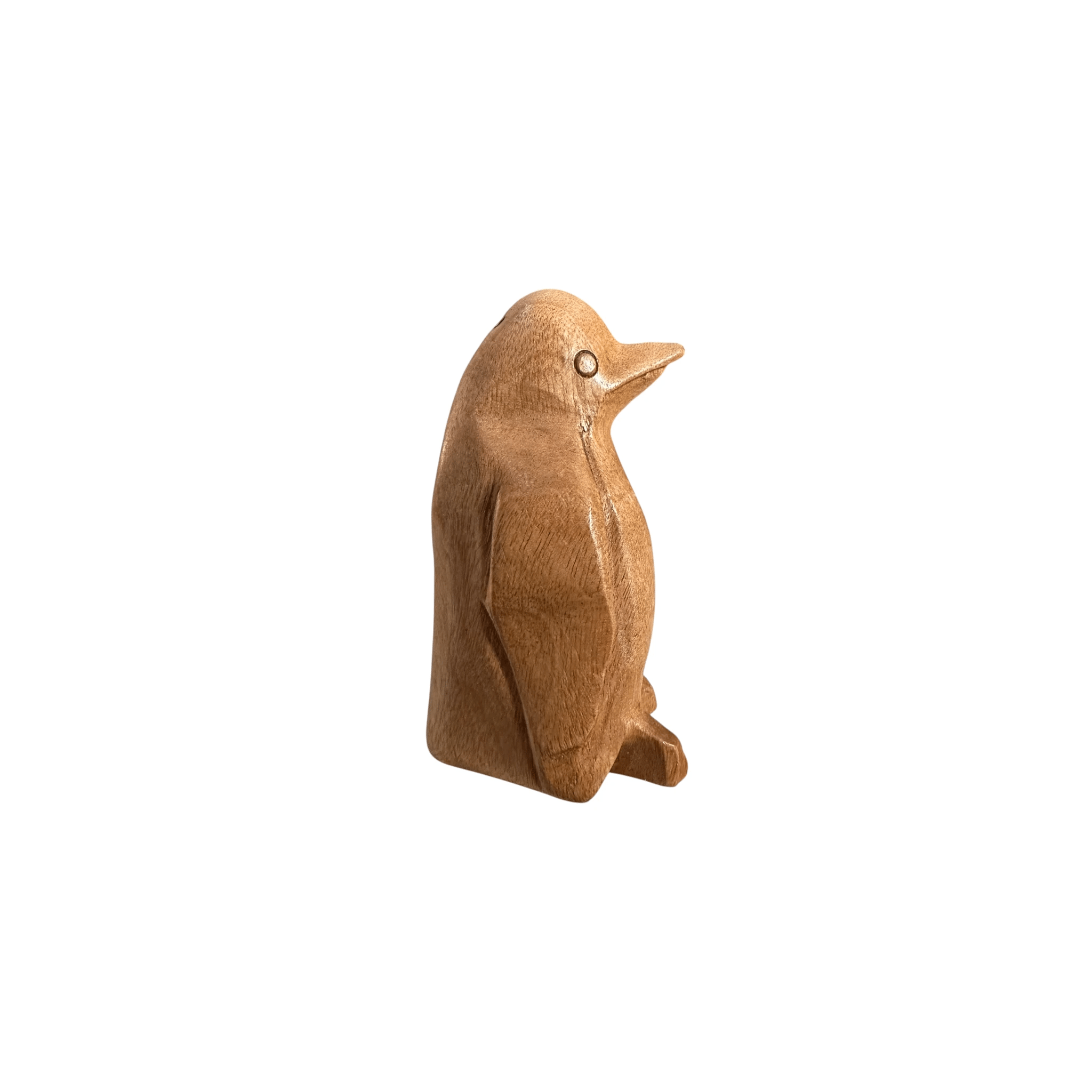 4" Nature Wood Musical Whistle Penguin Instrument by Music Frog Co