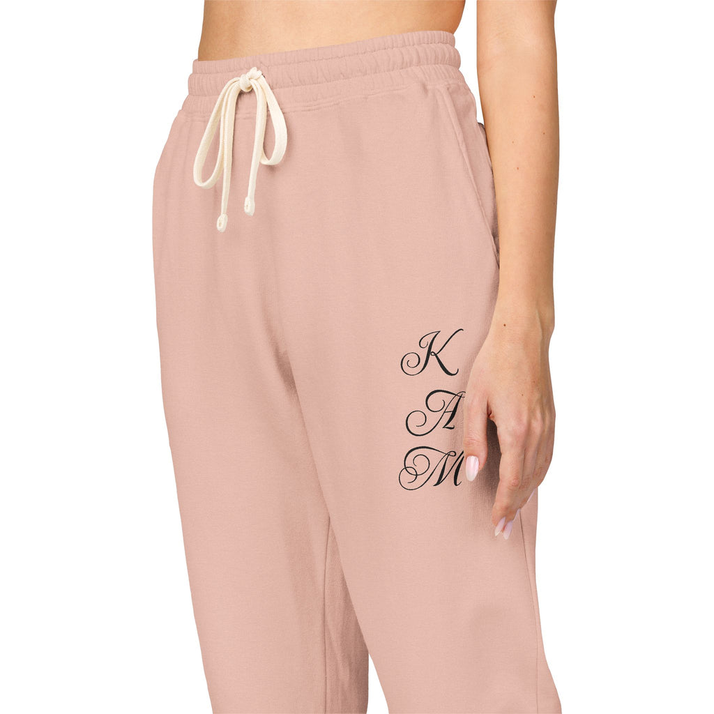 Personalized Monogram Joggers — Casual Unisex Fleece Sweatpants