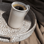 404 - Round Rattan Tray