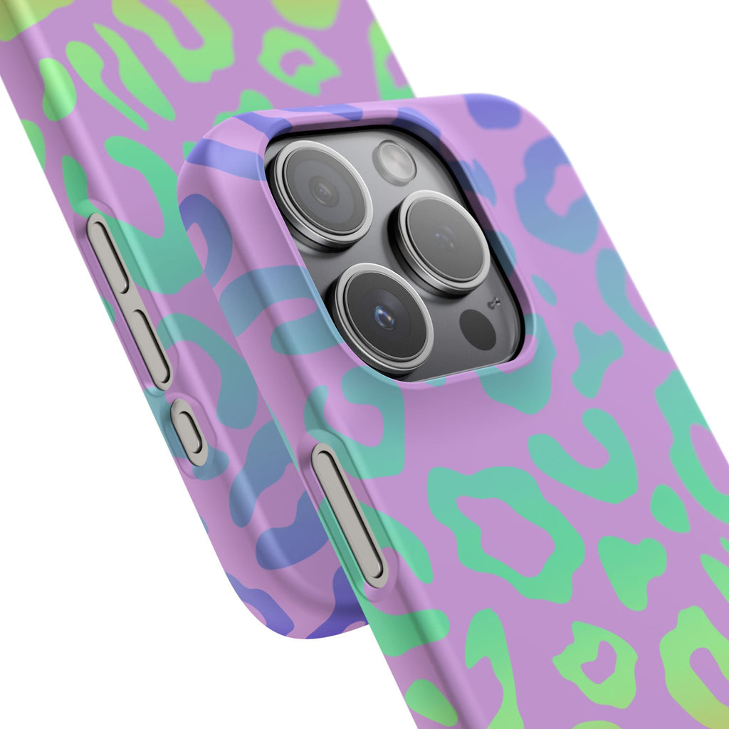 Bespattered Facade Rainbow Leopard Snap Case