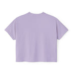 Auf Deutsch bitte Boxy Tee, German Phrase Shirt, Cropped White Tee