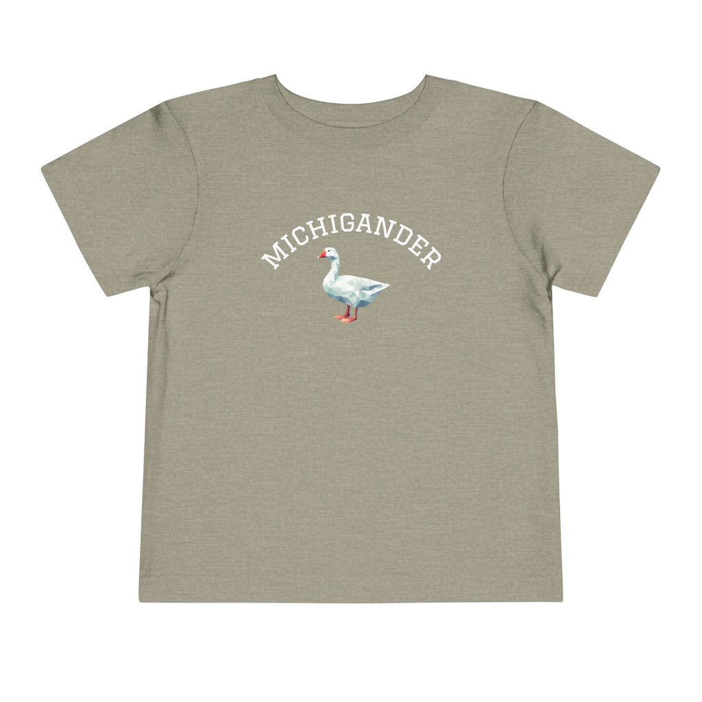 Michigander Toddler Short Sleeve Tee