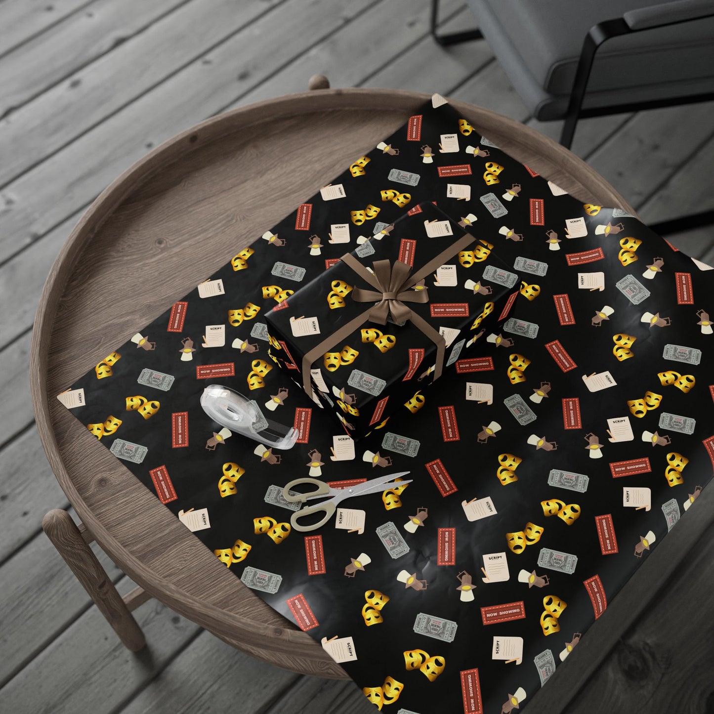 Theatre themed Wrapping Paper