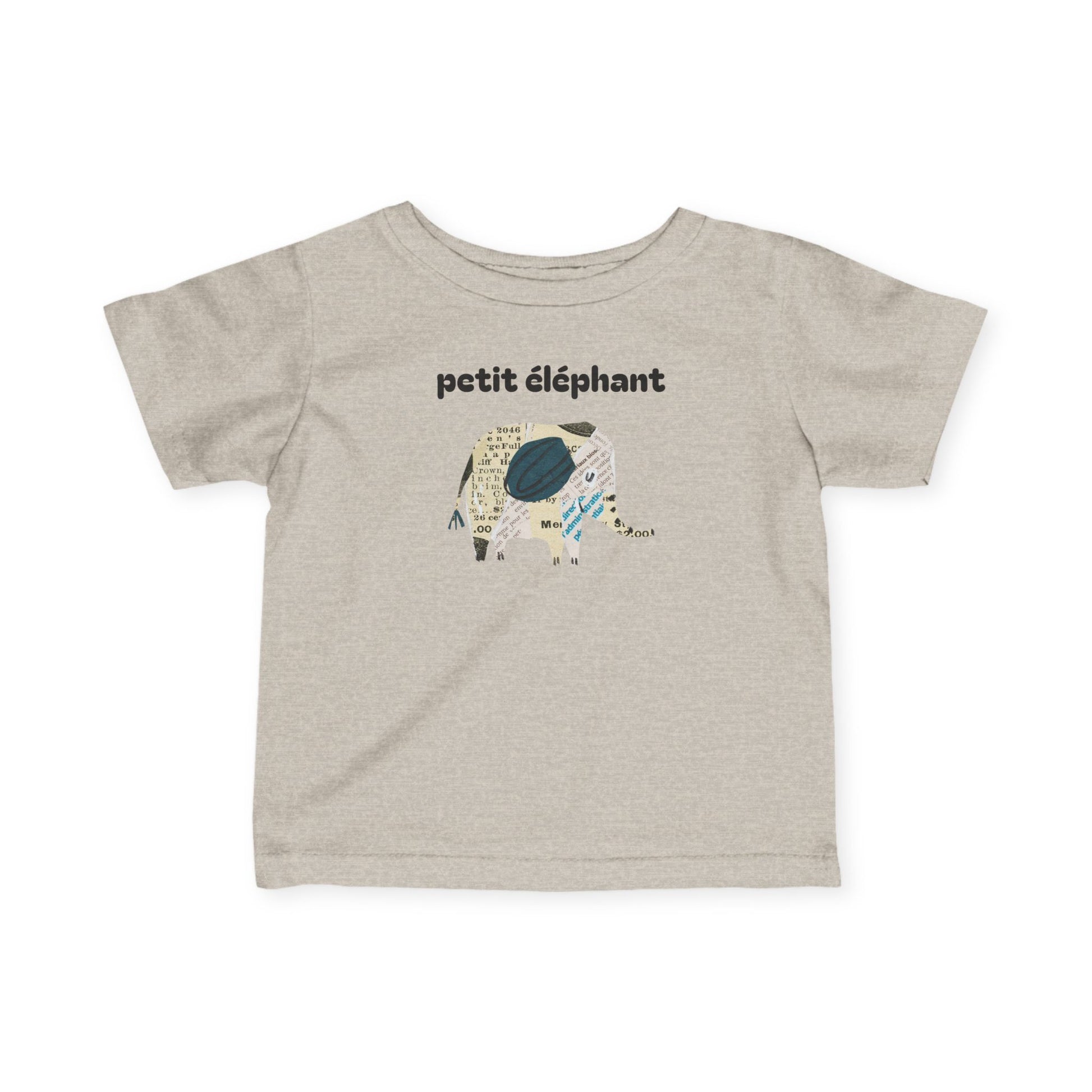 Petit éléphant Infant Fine Jersey Tee