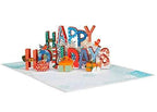 Happy Holidays Pop Up Christmas Card by Paper Love