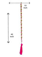 42" Long Lari, Set of 5 Festive Decor La Vie Bien 42" Long Lari, Set of 5