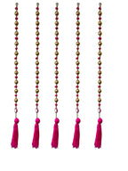 42" Long Lari, Set of 5 Festive Decor La Vie Bien 42" Long Lari, Set of 5
