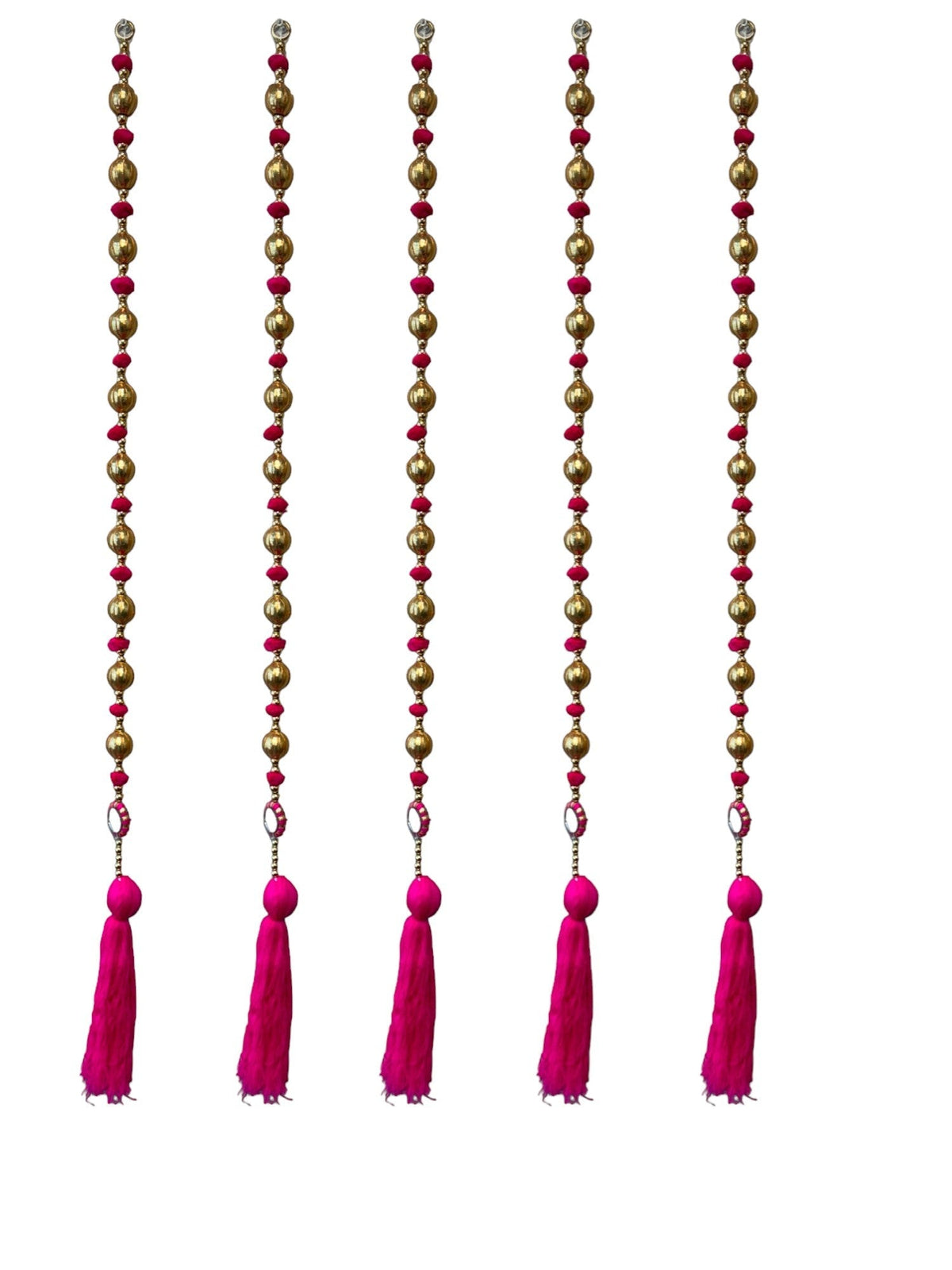 42" Long Lari, Set of 5 Festive Decor La Vie Bien 42" Long Lari, Set of 5