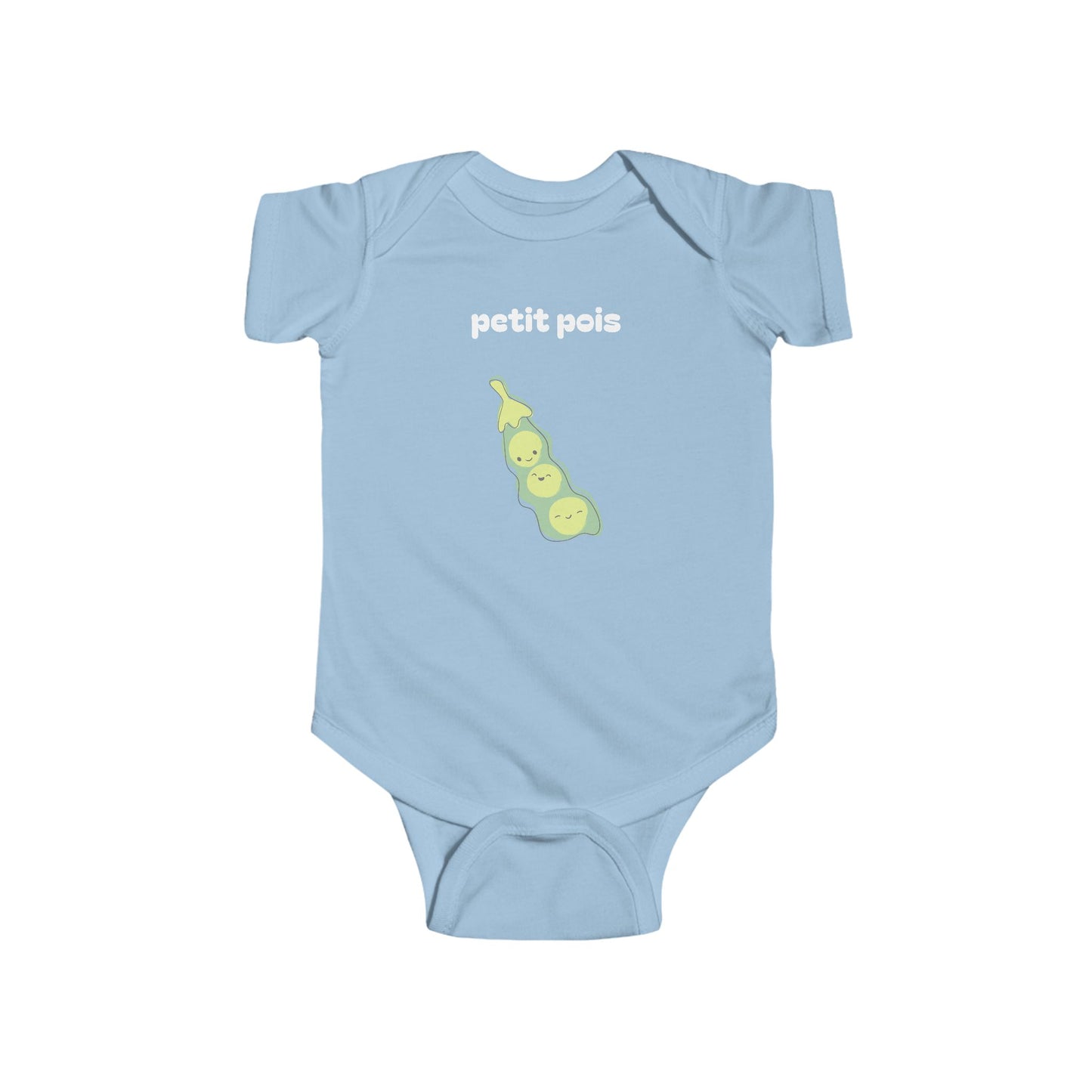 Petit pois (Little pea) French onesie