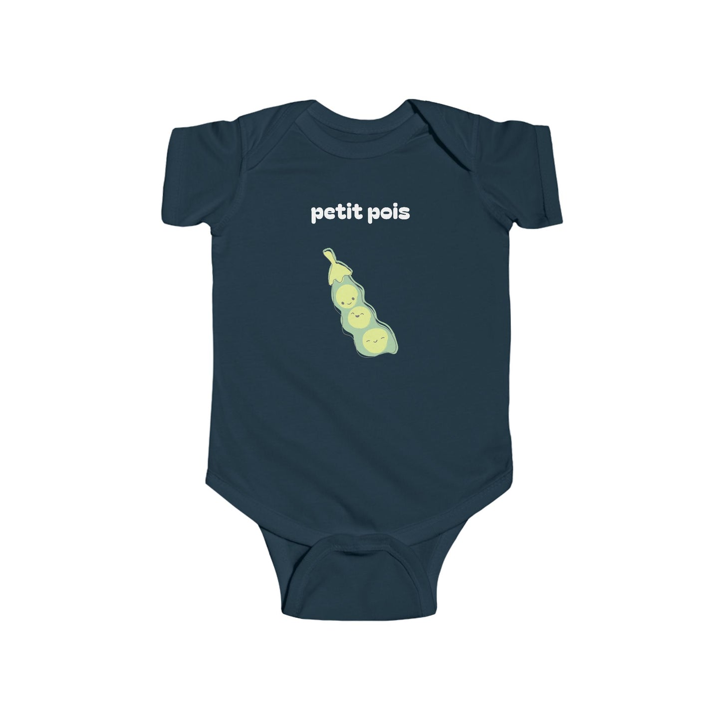 Petit pois (Little pea) French onesie