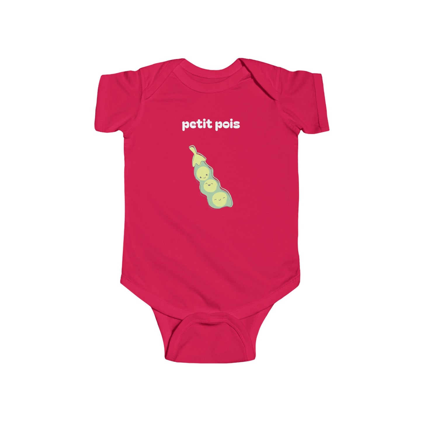 Petit pois (Little pea) French onesie