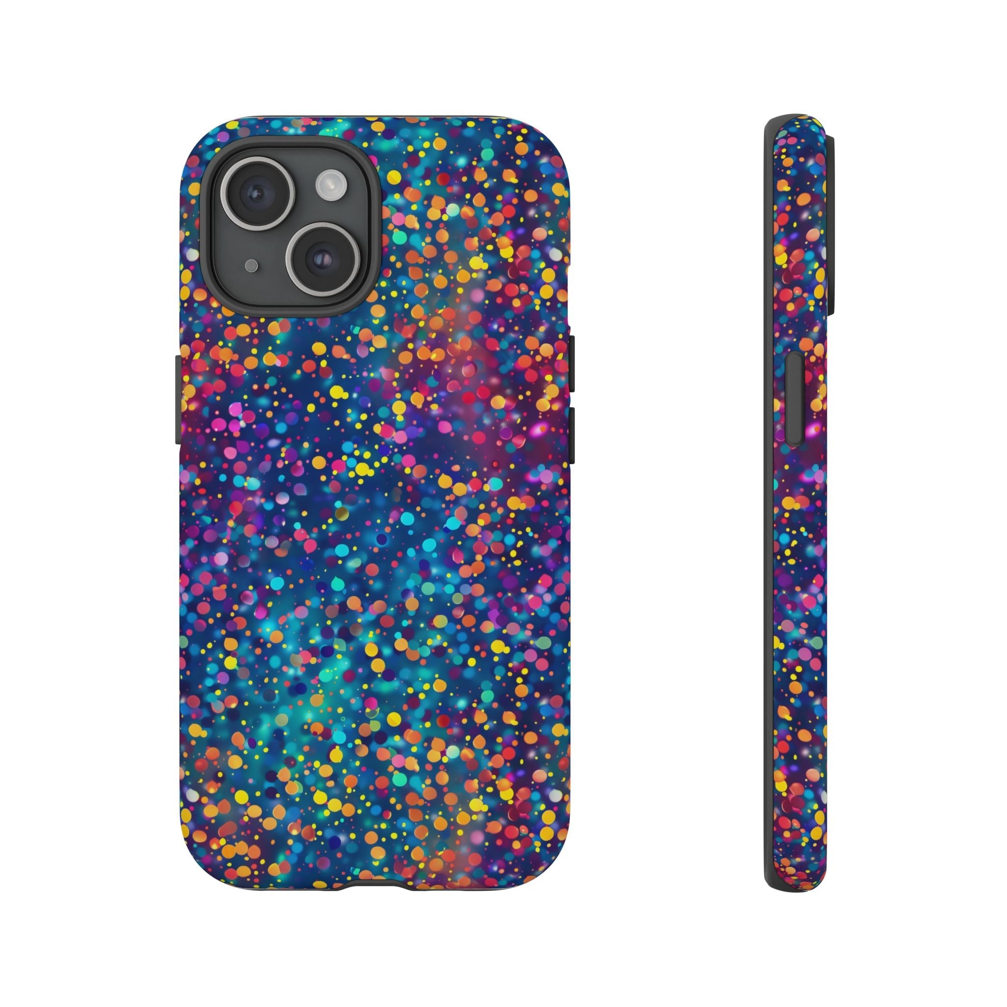 Bespattered Facade Party Time Rainbow Confetti Dots Tough Case