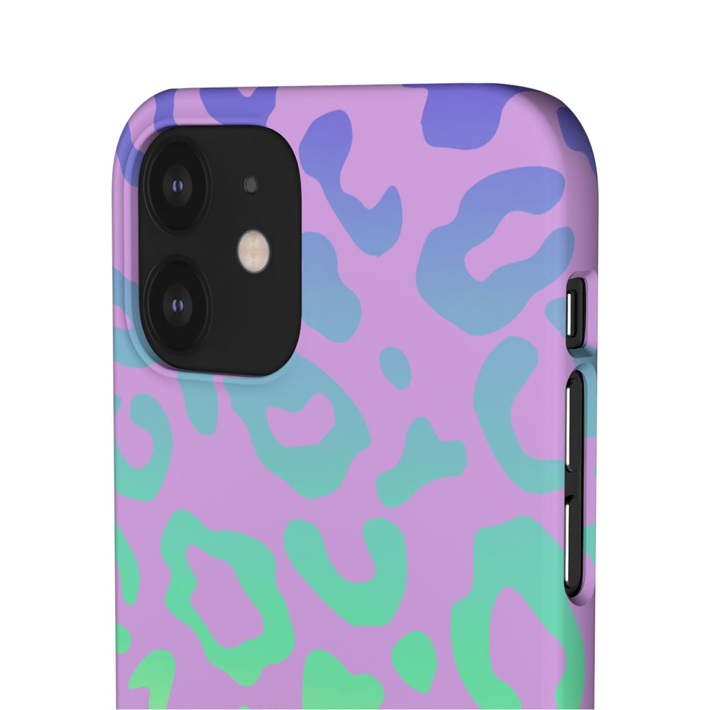 Bespattered Facade Rainbow Leopard Snap Case