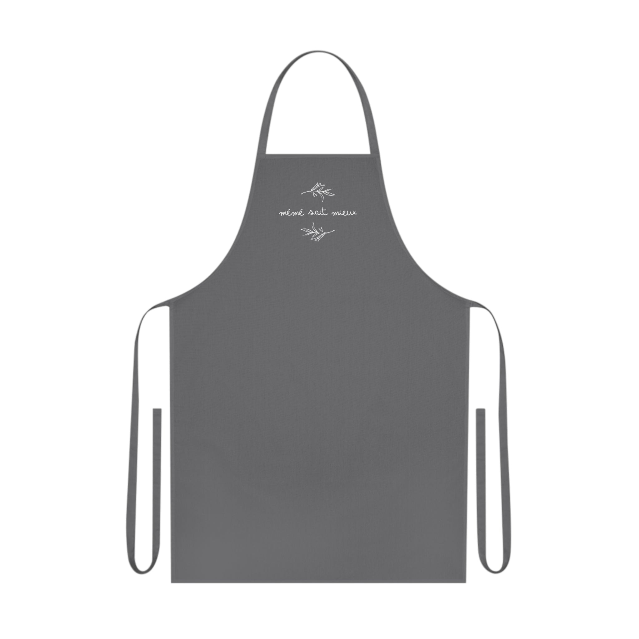 Mémé sait mieux Cotton Apron, French Grandma Kitchen Apron
