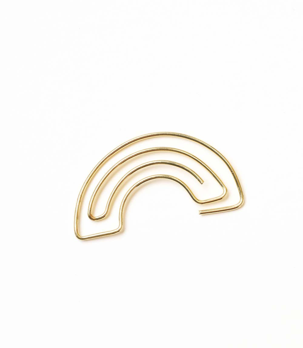 Kitaab Rainbow Wire Bookmark - Gold