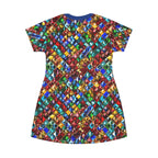 Jewel Print Summer Dress by Printify
