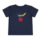 Apple Pencil Toddler Tee Shirt by Printify