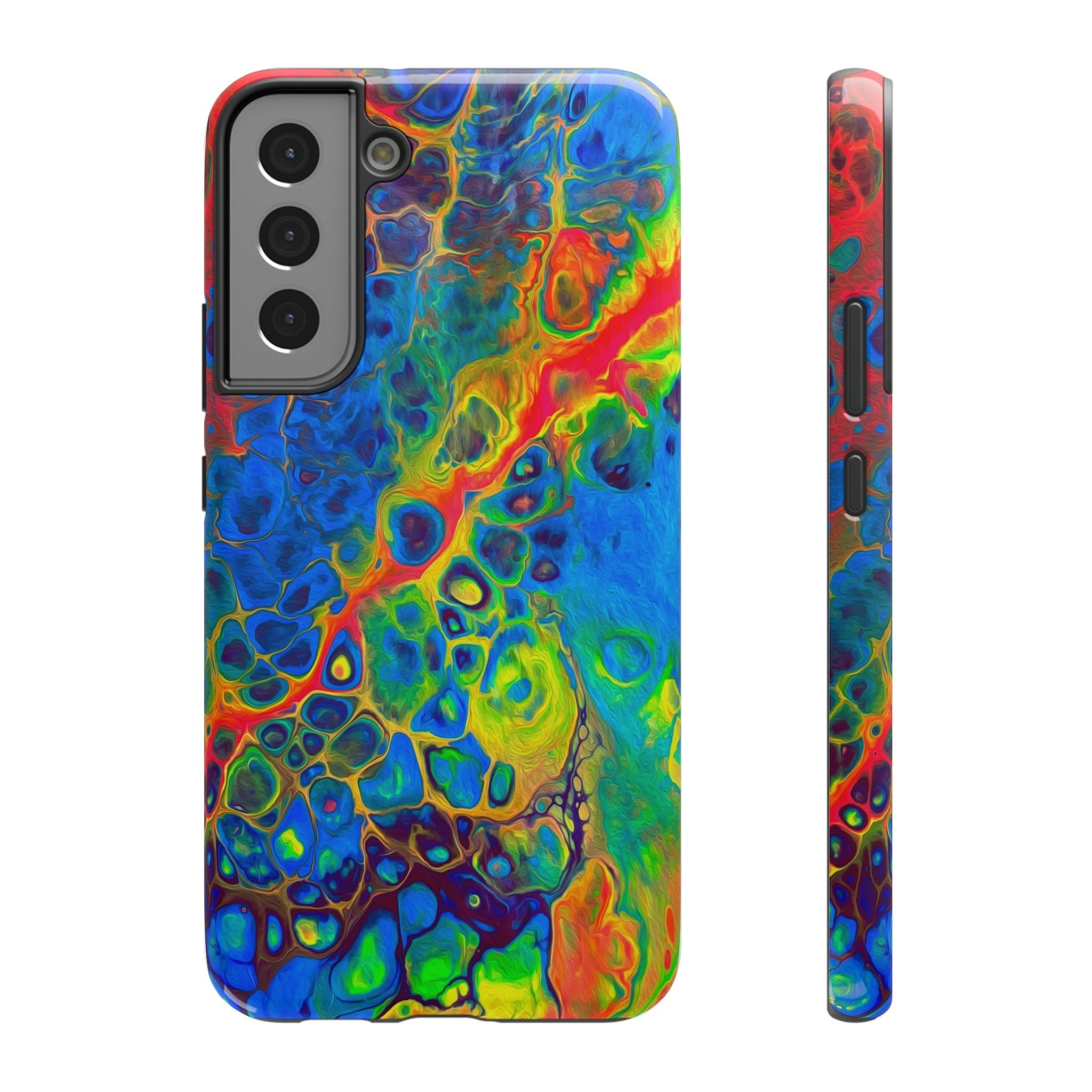 Bespattered Facade Rainbow Impact-Resistant Case