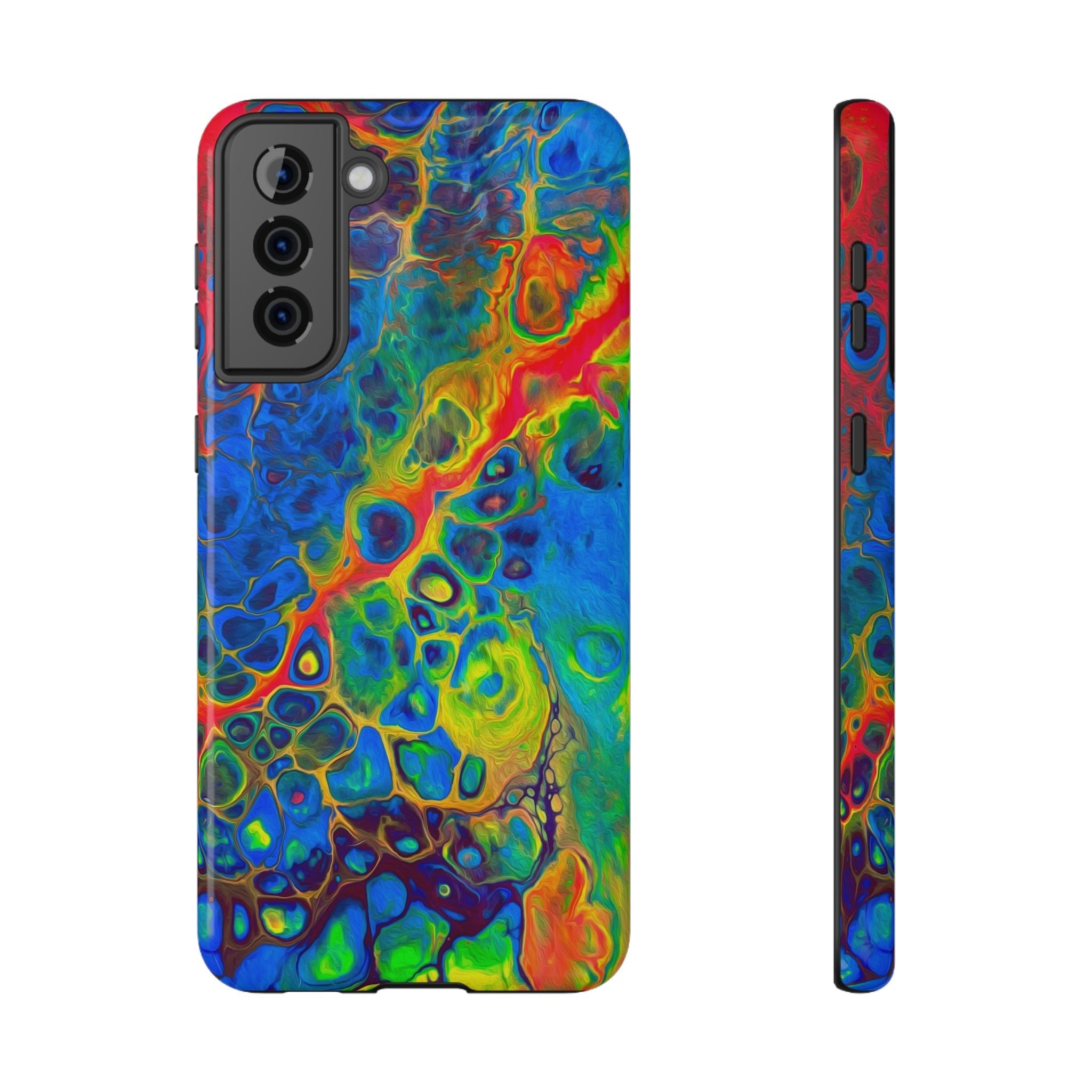 Bespattered Facade Rainbow Impact-Resistant Case