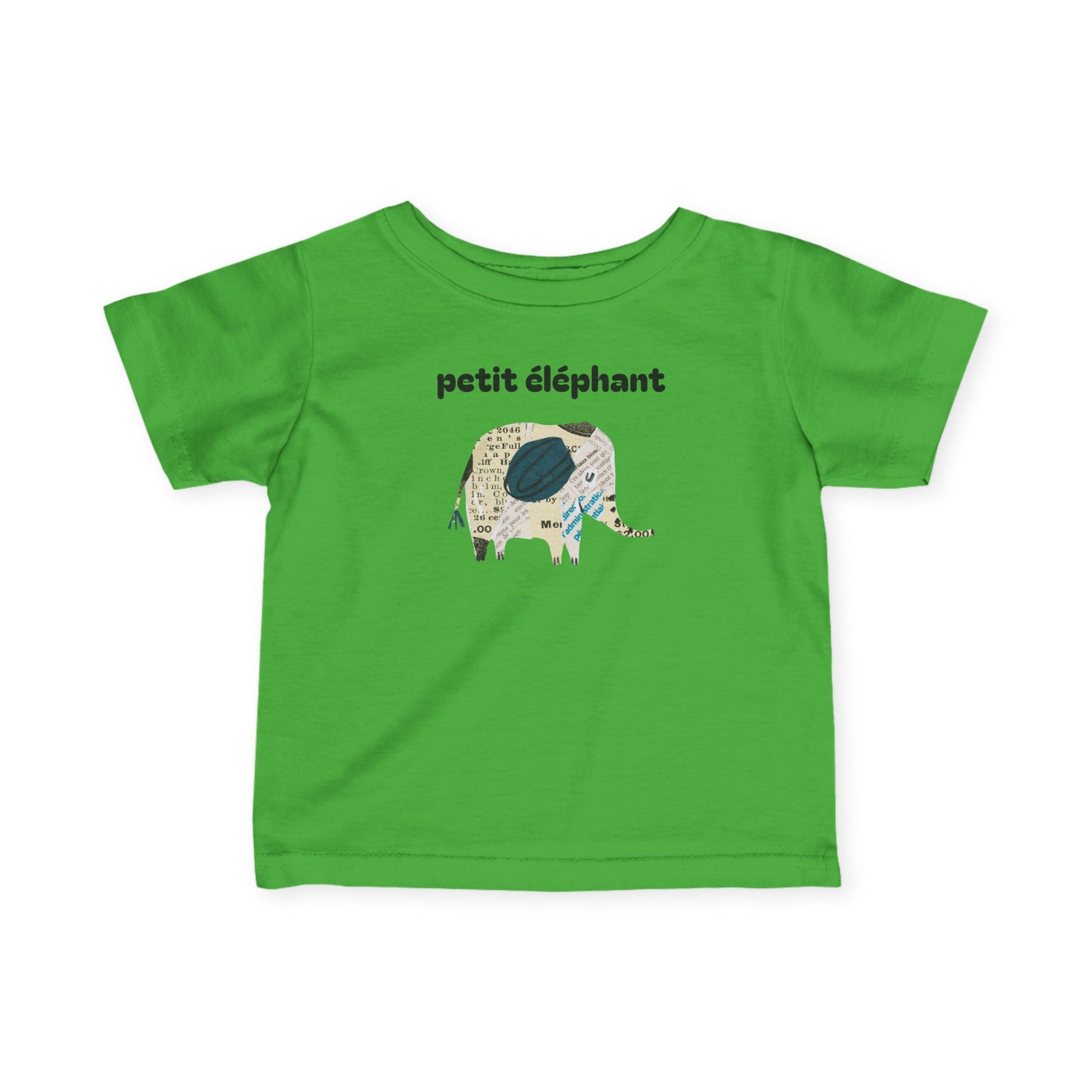 Petit éléphant Infant Fine Jersey Tee