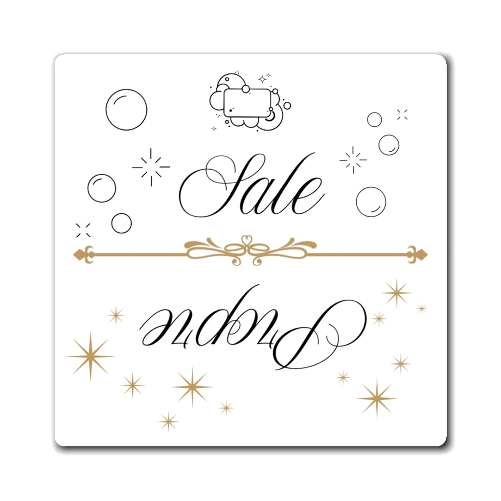 French Dirty and Clean Dishwasher Magnet, French Sale et Propre Status Magnet