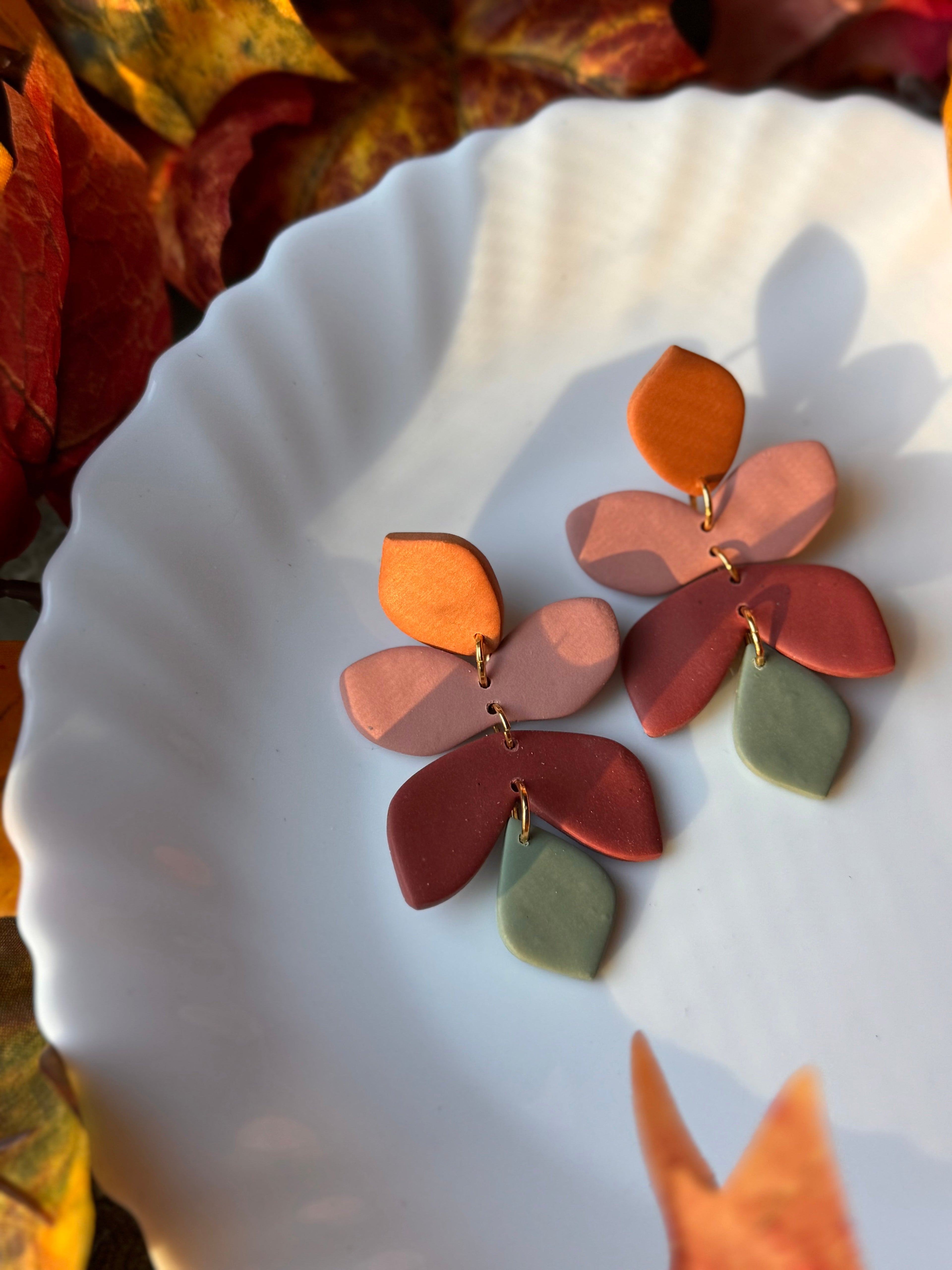 Tiff, in Autumn Color Block