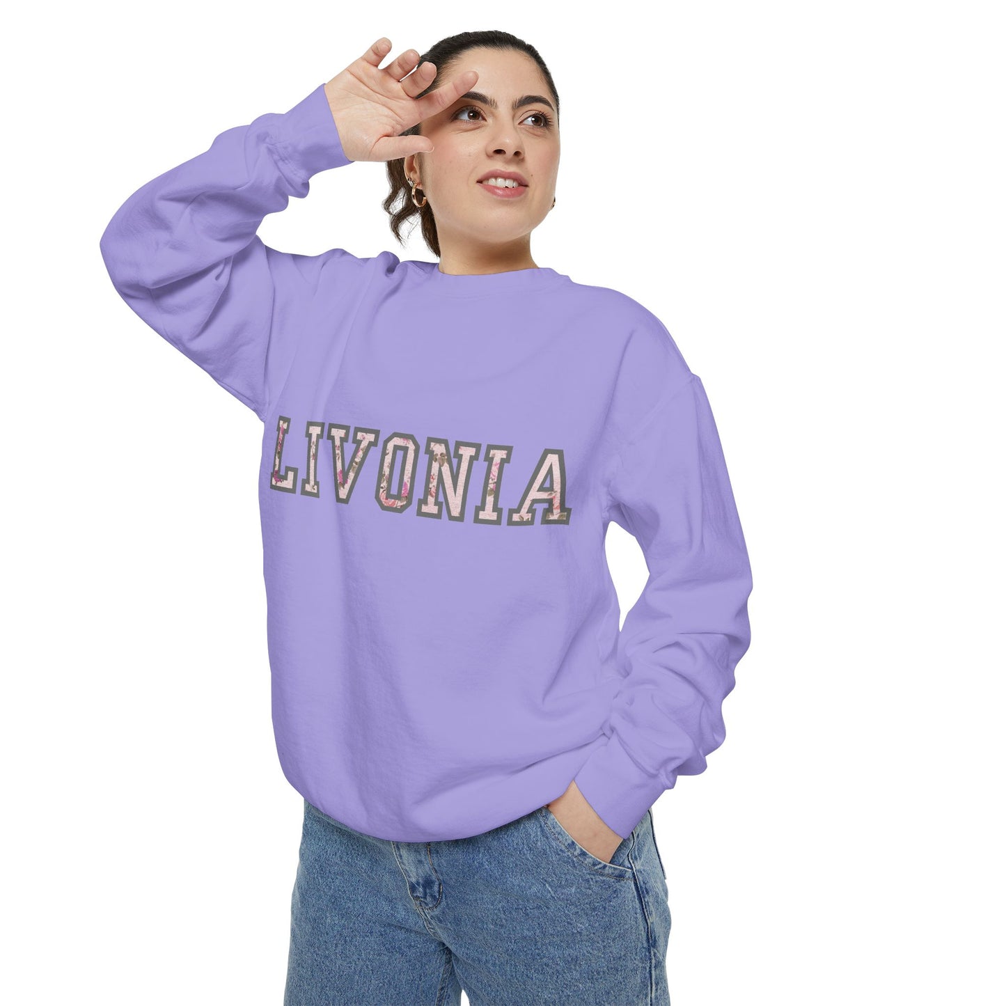 Livonia Sweatshirt (Personalize with your own city name!)