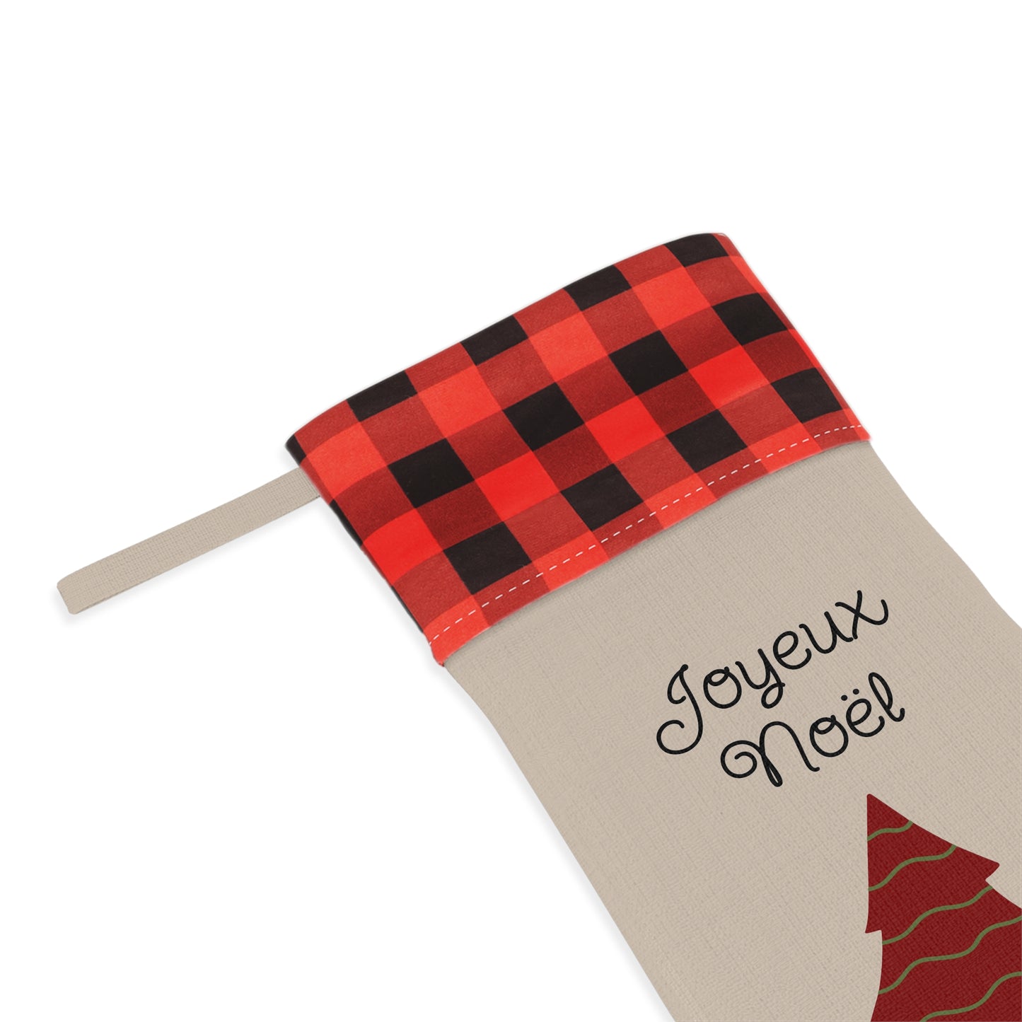 Joyeux Noel Christmas Stocking