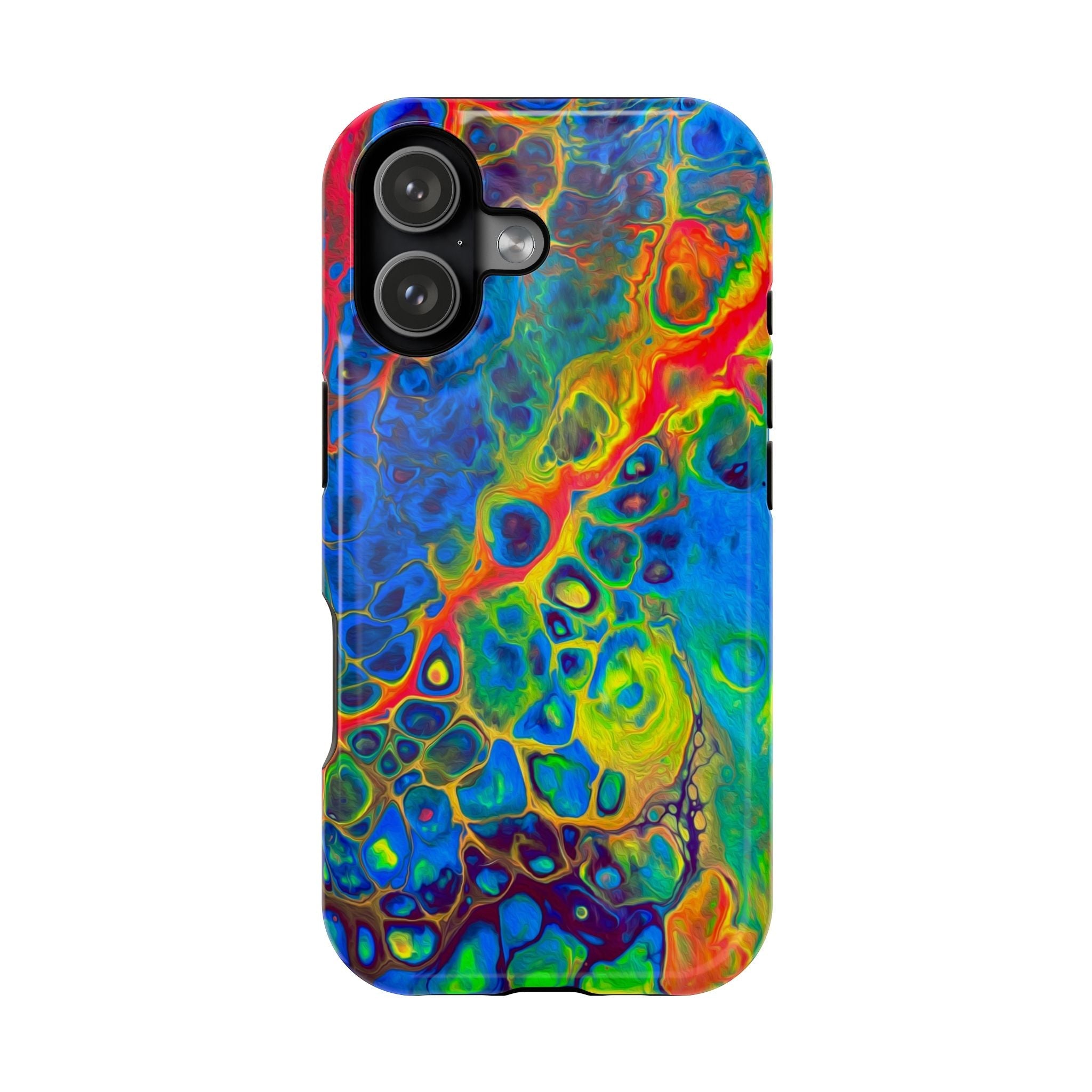 Bespattered Facade Rainbow Impact-Resistant Case